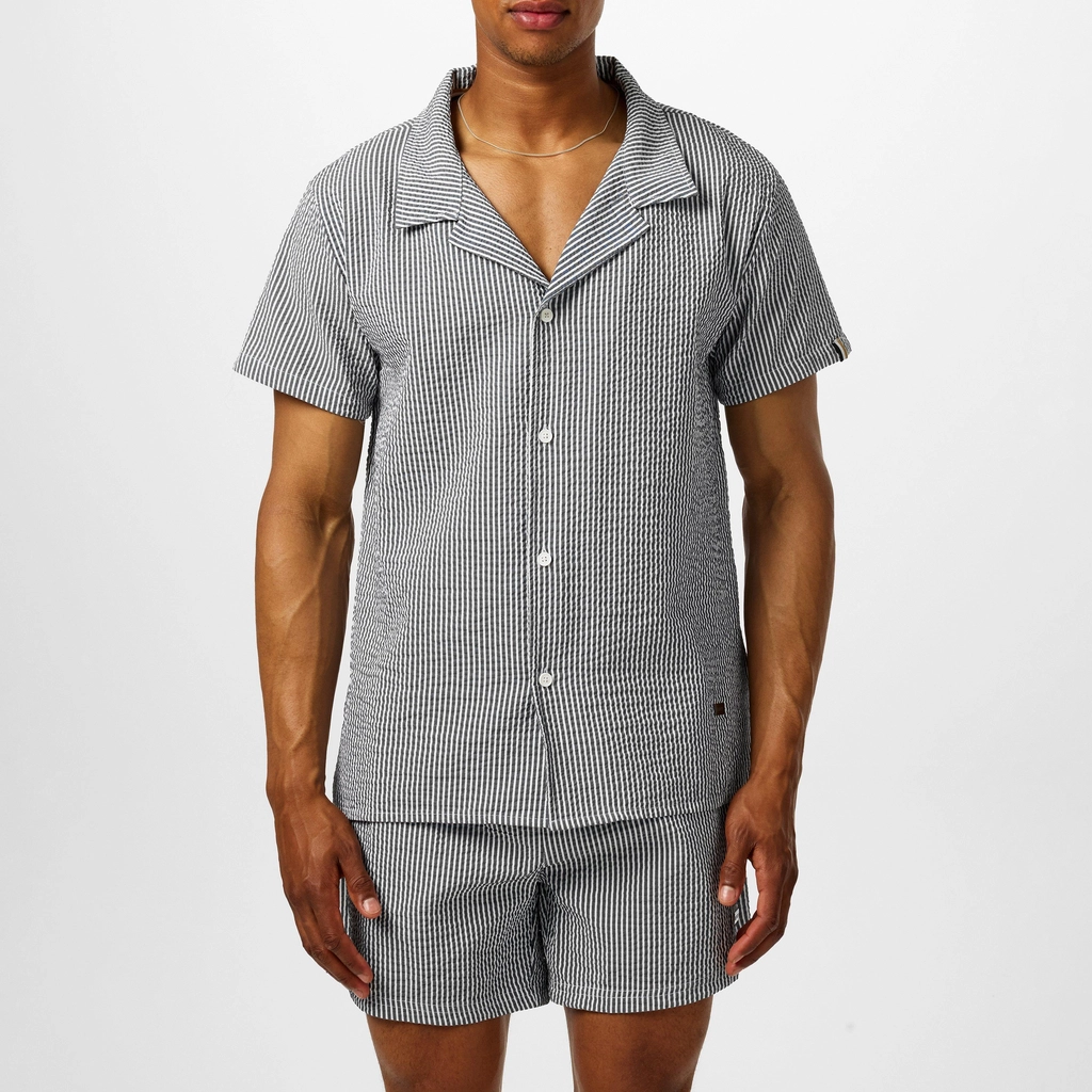 Hugo Boss Beach Shirt 10232850 02 - Navy 413